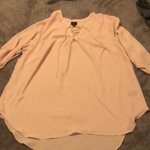Pink blouse